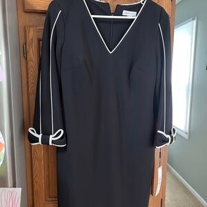 Women's Black Calvin Klein Dress Size 8 NWT